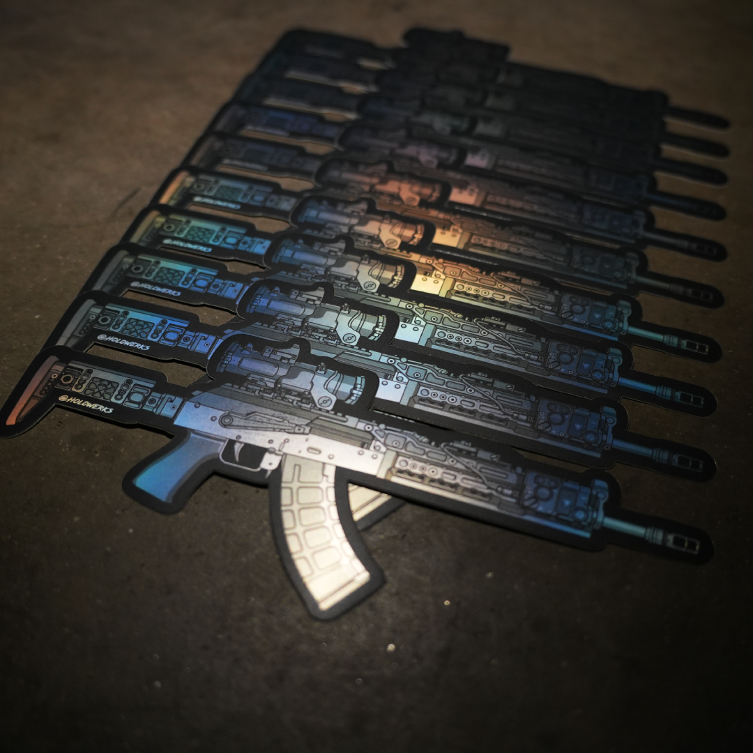 Alpha AK sticker