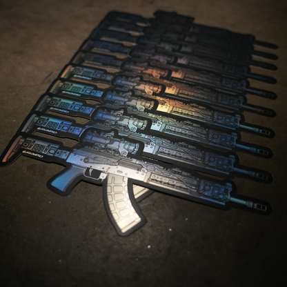 Alpha AK sticker